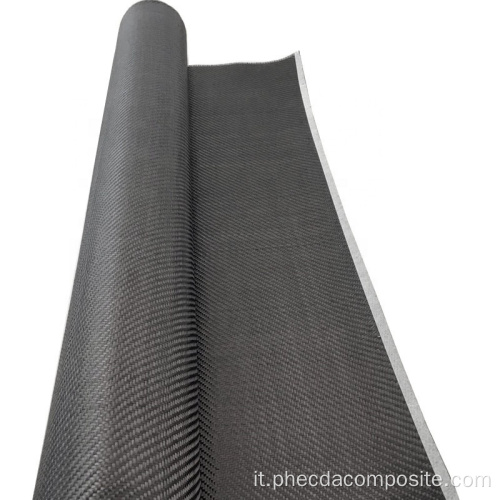 Twill Carbon Fibre Tessuto Roll per decorazione automobilistica